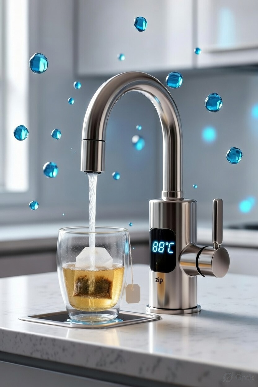 Instant Boiling & Chilled Taps